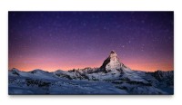 Bilder XXL Matterhorn 50x100cm Wandbild auf Leinwand
