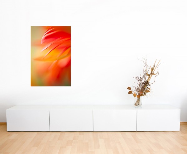 120x60cm Blüte Blume abstrakt makro