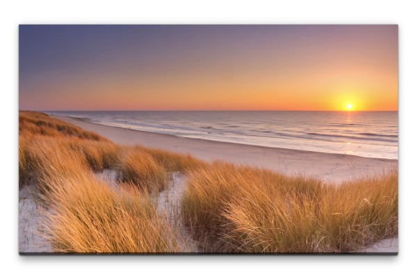 Bilder XXL Dünen am Strand Wandbild auf Leinwand