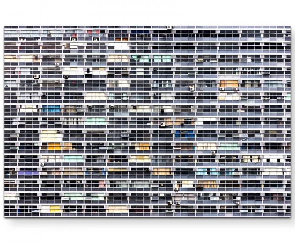 Sao Paulo Wohnblock - Leinwandbild