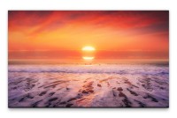 Bilder XXL Sonne hinter Wolken Wandbild auf Leinwand