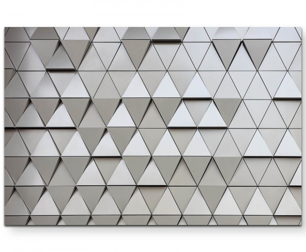 Abstraktes Bild architektonische Wand - Leinwandbild