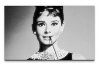 Bilder XXL Audrey Hepburn Wandbild auf Leinwand