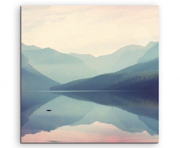 Landschaftsfotografie – Glacier Nationalpark, Montana, USA auf Leinwand