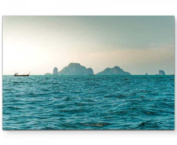 Krabi-Provinz  Landschaft in Thailand - Leinwandbild