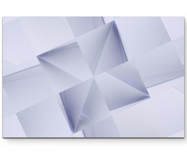 modernes Design  Quadrate in abstrakter Anordnung - Leinwandbild