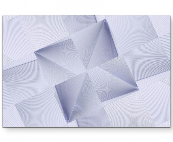 modernes Design Quadrate in abstrakter Anordnung - Leinwandbild
