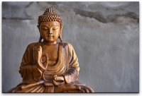 Buddhafigur Wandbild in verschiedenen Größen