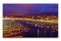 Bilder XXL Marseille Hafen Wandbild auf Leinwand