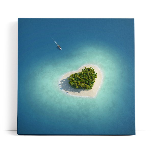 Herzinsel Insel Herz Malediven Sommer Paradies