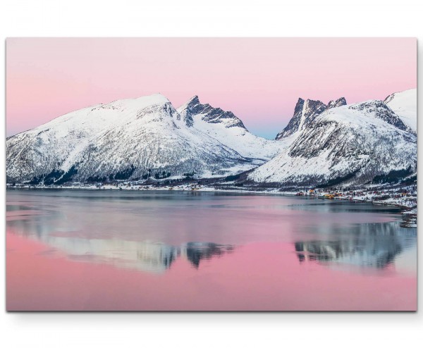 Fjorde Norwegen - Leinwandbild