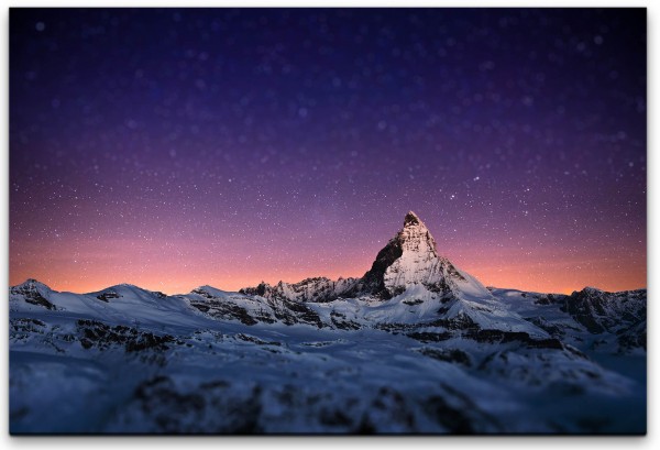 Matterhorn Schweiz Wandbild in verschiedenen Größen
