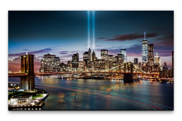 Bilder XXL New York Bridge Wandbild auf Leinwand