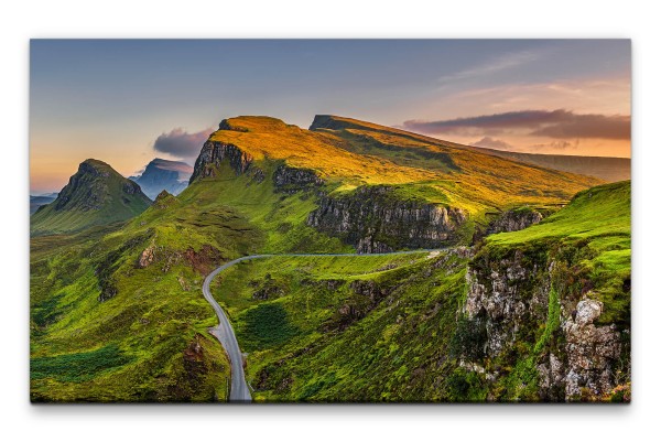 Bilder XXL Schottland Wandbild auf Leinwand