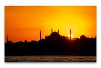 Bilder XXL Istanbul am Abend Wandbild auf Leinwand