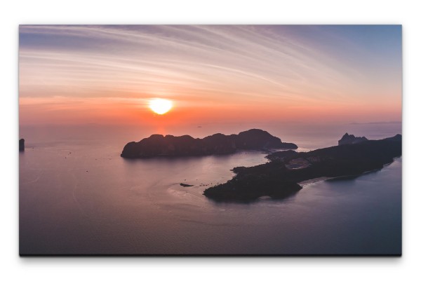 Bilder XXL Felsen im Meer Wandbild auf Leinwand