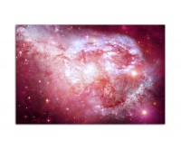 120x80cm Sterne Planet Weltall Galaxie