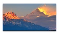 Bilder XXL Himalaya 50x100cm Wandbild auf Leinwand