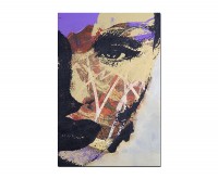 120x60cm Ölgemälde Gesicht