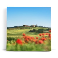 Toskana Italien Landschaftsbild Sommer Finca