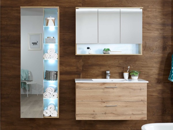 Badezimmer Best in Wildeiche 3 teilig +++ von möbel-direkt+++ schnell und günstig