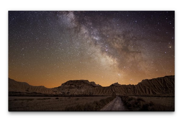 Bilder XXL Sterne am Himmel Wandbild auf Leinwand