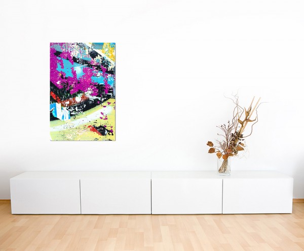 120x60cm Graffiti Farben Poster Plakat abstrakt