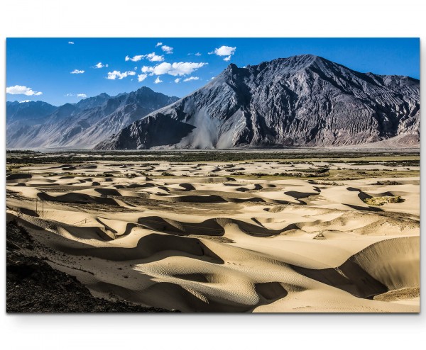 Leh Ladakh Wüste Berge - Leinwandbild