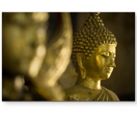 Buddha im Tempel - Leinwandbild