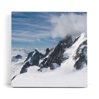 Alpen Berge Berggipfel Schneegipfel Gebirge Schnee