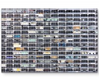 Sao Paulo Wohnblock - Leinwandbild