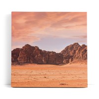 Wadi Rum Jordanien Wüstenlandschaft Berge Jebel Umm Ishrin