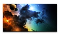 Bilder XXL Planeten 50x100cm Wandbild auf Leinwand