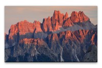Bilder XXL Alpen in Italien Wandbild auf Leinwand