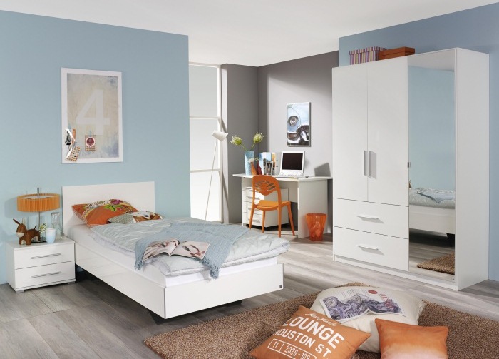 Jugendzimmer Möbel Set komplett für Mädchen und Jungen