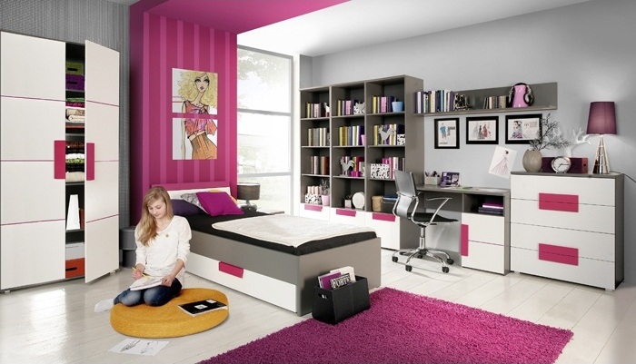 Sofort Lieferbar Jugendzimmer Libelle 9 Teile Forte Mobel Direkt