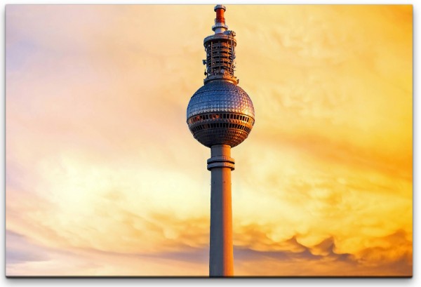 Berliner Fernsehturm Wandbild in verschiedenen Größen