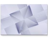 modernes Design Quadrate in abstrakter Anordnung - Leinwandbild