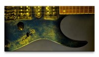 Bilder XXL Gitarre 50x100cm Wandbild auf Leinwand