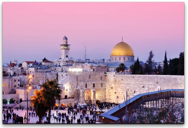 Jerusalem Wandbild in verschiedenen Größen