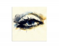 120x80cm Frau Auge Handmalerei abstrakt