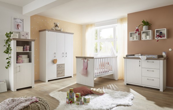 Babyzimmer New York in Anderson Pine von Mäusbacher 6 teiliges Megaset +++ von möbel-direkt+++ schnell und günstig