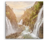 Landschaftsfotografie – Beeindruckende Wasserfälle auf Leinwand