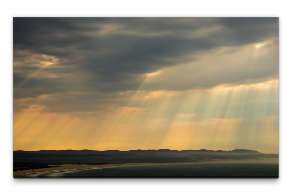 Bilder XXL Sonne hinter Wolken Wandbild auf Leinwand