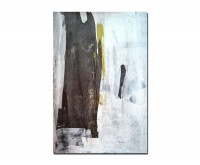 120x80cm Malerei Kunst abstrakt schwarz/weiß