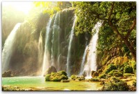 Vietnamesischer Wasserfall Wandbild in verschiedenen Größen