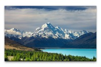 Bilder XXL See in Neuseeland Wandbild auf Leinwand