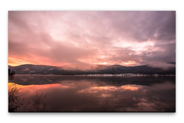 Bilder XXL Wolkenberge Wandbild auf Leinwand