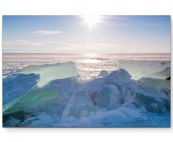 Baikalsee im Winter - Leinwandbild