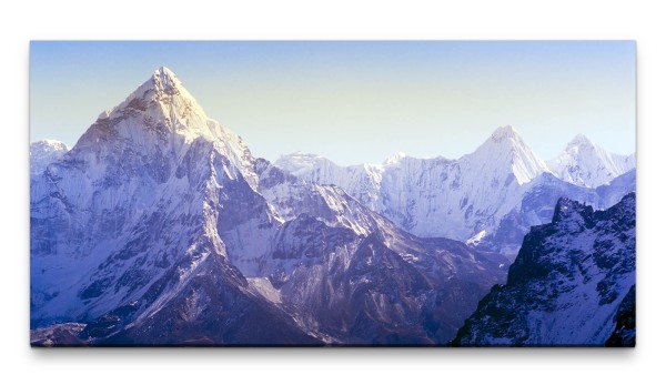 Bilder XXL Himalaya 50x100cm Wandbild auf Leinwand